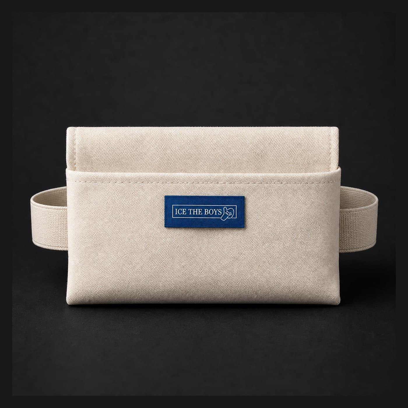 The Comfort Pouch — interior view of secure ice pack pocket